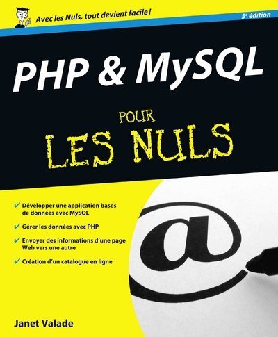 Kniha PHP et MySQL 5e ed Pour les nuls Janet Valade