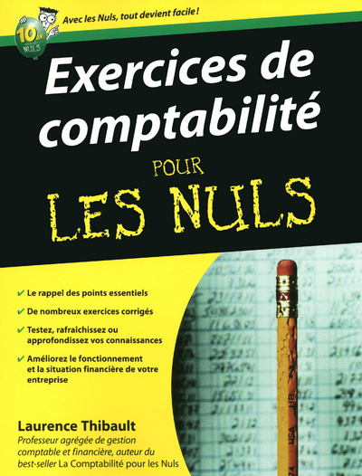 Carte Exercices de comptabilité Pour les nuls Laurence Thibault-Le Gallo