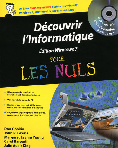 Книга Découvrir l'informatique ed Windows 7 + DVD Dan Gookin
