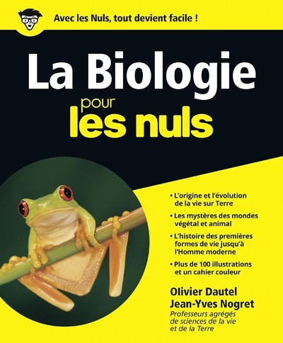 Book La Biologie Pour les nuls Olivier Dautel