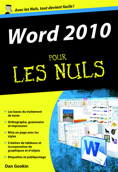 Libro Word 2010 Poche Pour les nuls Dan Gookin