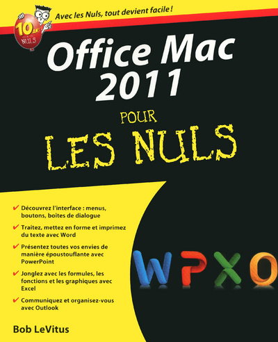 Book Office 2011 Mac Pour les nuls Bob LeVitus