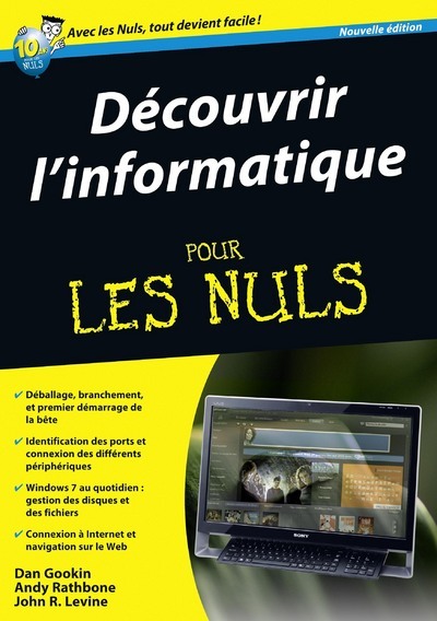 Книга Découvrir l'informatique ed Windows 7,2e Mégapoche Pour les nuls Dan Gookin