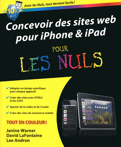 Kniha Concevoir des sites Web pour iPhone et iPad Pour les nuls Janine Warner