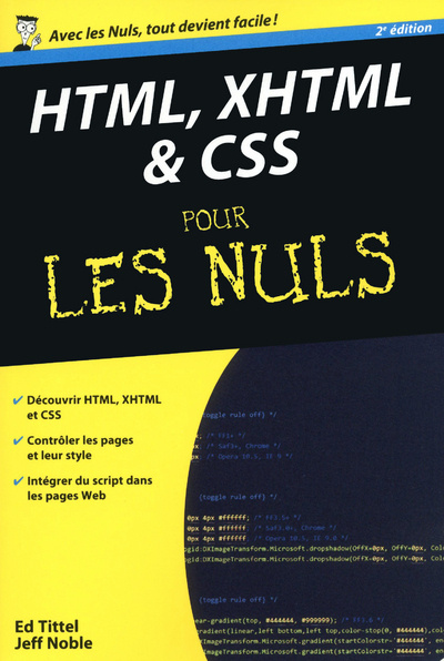 Kniha HTML, XHTML et CSS Poche Pour les nuls,2ed Ed Tittel