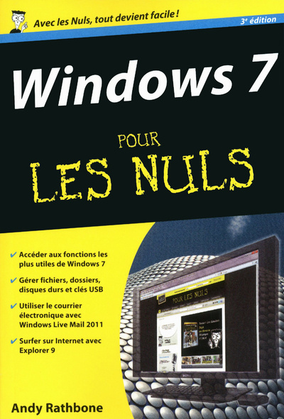 Carte Windows 7, 3e Poche Pour les nuls Andy Rathbone