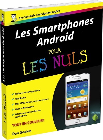 Kniha Les Smartphones Android Pour les nuls Dan Gookin