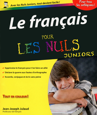 Carte Le français Pour les nuls Juniors Jean-Joseph Julaud