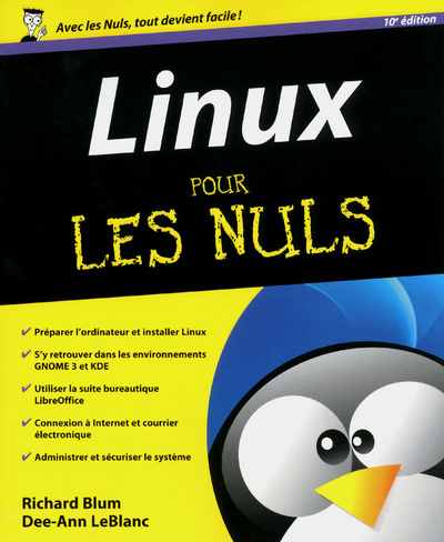 Carte Linux Pour les nuls 10ed Richard Blum