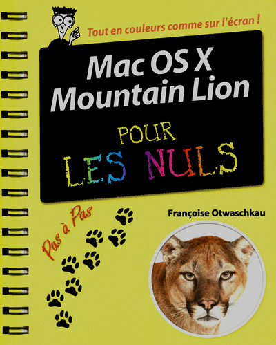 Carte Mac OS X Mountain Lion Pas à pas Pour les nuls Keith Underdahl