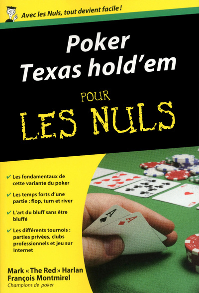 Knjiga Poker Texas Hold'em Poche Pour les nuls Mark Harlan