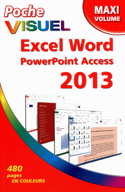 Kniha Poche visuel Excel Word Powerpoint Access 2013, maxi volume Elaine Marmel