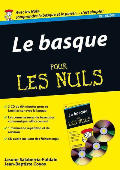 Kniha Kit audio le basque pour les nuls Jean-Baptiste Coyos