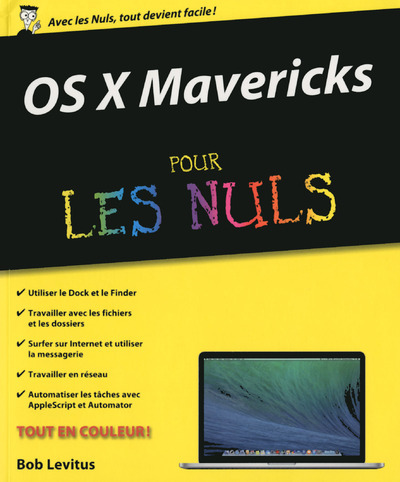 Carte OS X Mavericks Pour les nuls Bob LeVitus