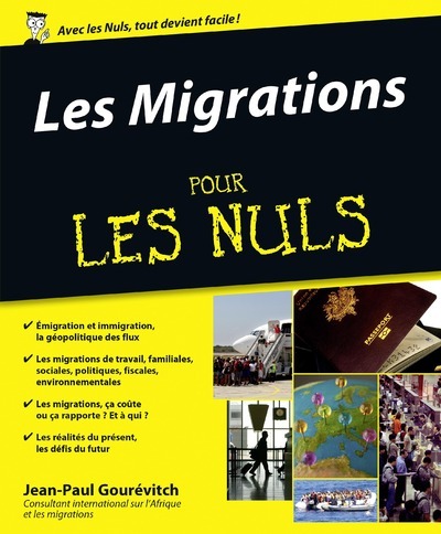 Βιβλίο Les migrations Pour les Nuls Jean-Paul Gourevitch