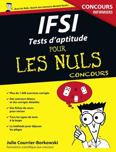 Kniha IFSI Tests d'aptitude Pour les Nuls concours Julie Courrier-Borkowski