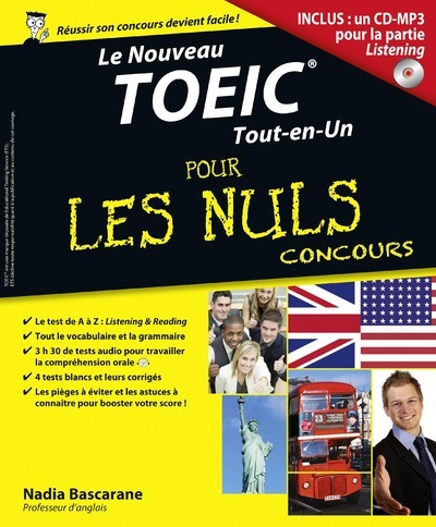 Книга Le Nouveau TOEIC Tout-en-Un Pour les Nuls Nadia Bascarane