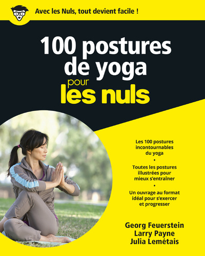Книга 100 postures de yoga poche pour les nuls Julia Lemétais