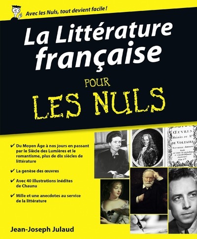Книга La litterature pour les nuls Jean-Joseph Julaud