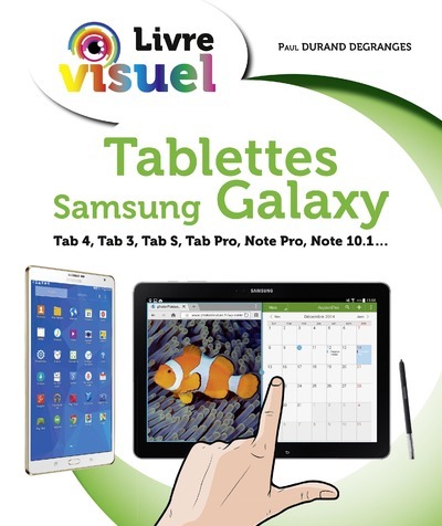 Kniha Livre visuel - Les Tablettes Samsung Galaxy Paul Degranges