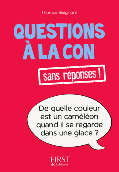 Knjiga Petit livre de - Questions à la con Thomas Bisignani
