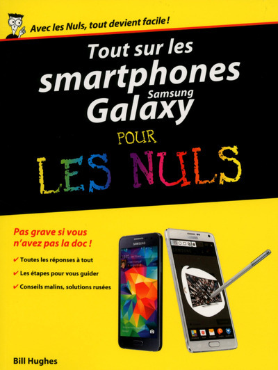 Carte Tout sur les smartphones Samsung Galaxy Pour les Nuls Bill Hughes
