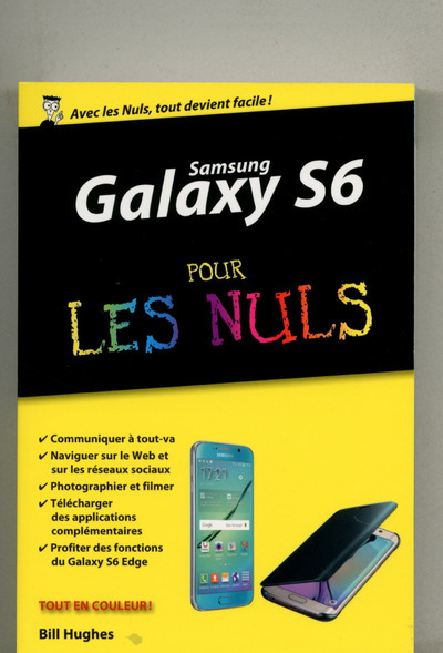 Kniha Samsung Galaxy S6 Poche Pour les Nuls Bill Hughes