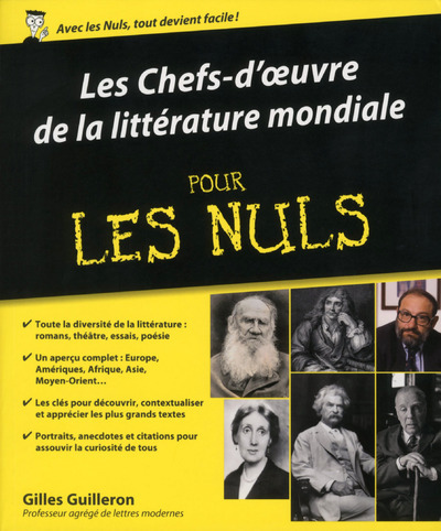 Kniha Les chefs-d'oeuvres de la littérature mondiale Pour les Nuls Gilles Guilleron