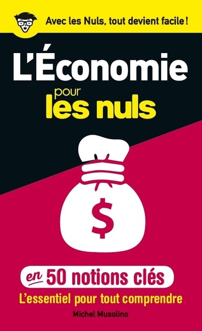 Könyv 50 notions clés sur l'économie pour les Nuls Michel Musolino
