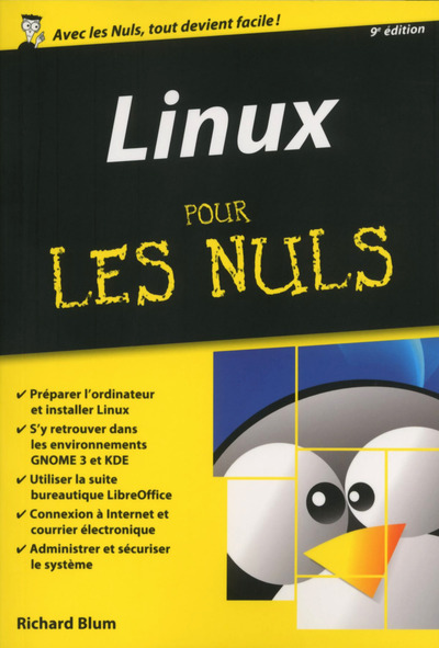 Kniha Linux 9ed Poche Pour les Nuls Richard Blum