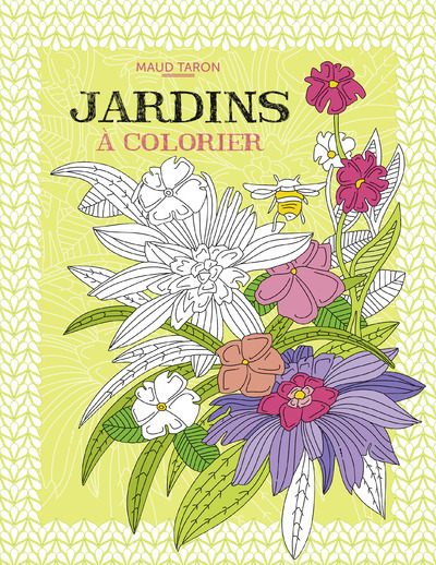 Kniha Jardins à colorier Maud Taron