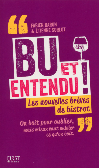 Knjiga Bu et entendu ! Fabien Baron