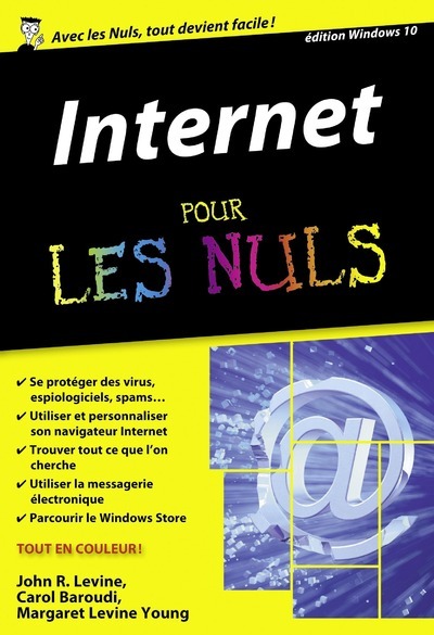 Libro Internet Ed Windows 10 Poche Pour les Nuls John R. Levine