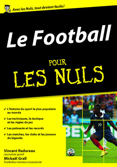 Book Le Football pour les Nuls - Mégapoche Mickaël Grall