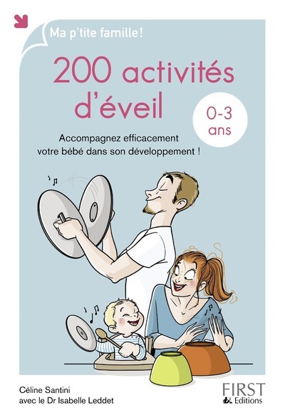 Kniha 200 activités d'éveil pour les 0-3 ans Céline Santini