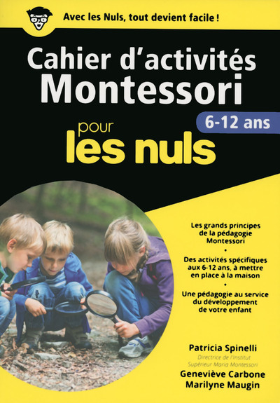Kniha Cahiers d'activités Montessori Pour les Nuls - 6-12 ans Patricia Spinelli