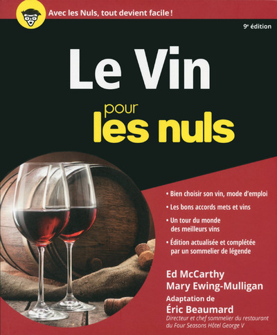 Kniha Le Vin Pour les Nuls 9ed Ed McCarthy