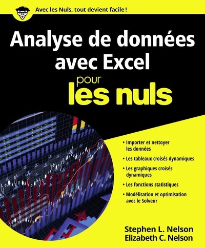 Kniha Analyse de données avec Excel Pour les Nuls Stephen L. Nelson