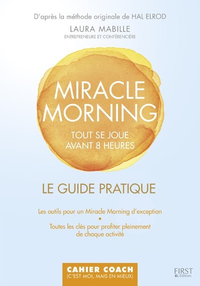 Carte Miracle Morning - Le guide pratique - Cahier coach Laura Mabille