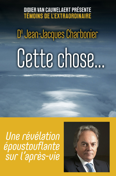 Knjiga Cette chose Jean-Jacques Charbonier