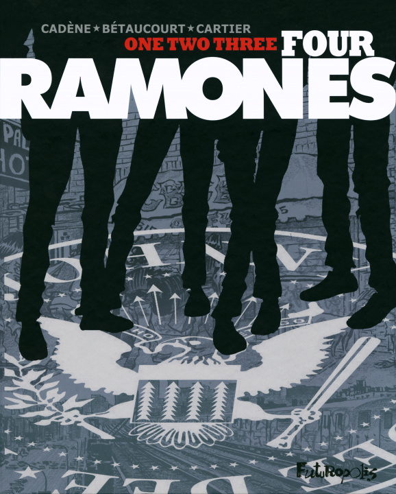 Knjiga One, two, three, four, Ramones Cartier