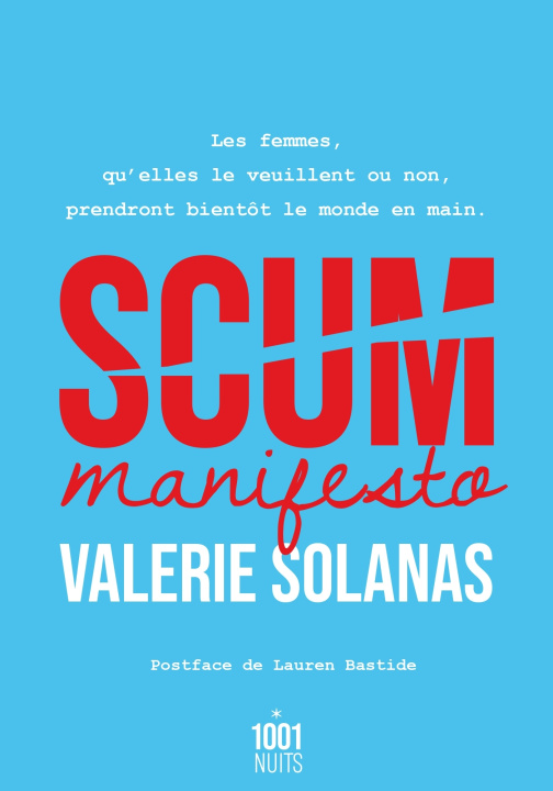 Knjiga Scum Manifesto Valerie Solanas