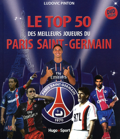 Carte Le top 50 des meilleurs joueurs du Paris Saint-Germain + DVD Ludovic Pinton