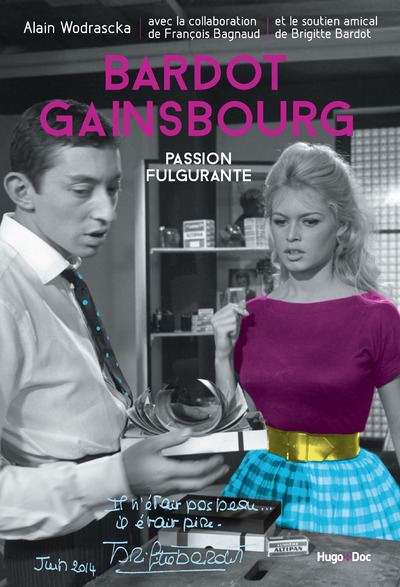 Kniha Bardot/Gainsbourg, Passion fulgurante Alain Wodrascka