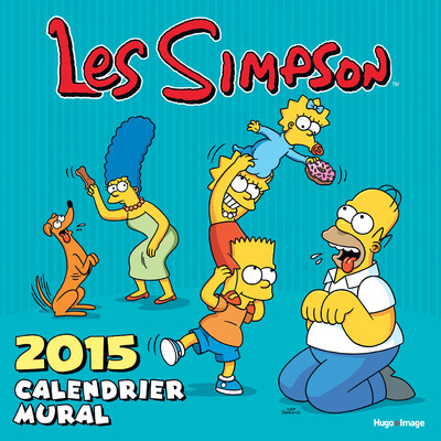 Knjiga Calendrier mural Les Simpson 2015 collegium