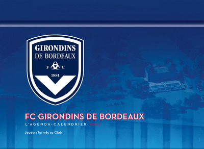 Carte L'agenda-calendrier FC Girondins de Bordeaux 2017 collegium