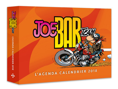 Kniha L'agenda-calendrier Joe Bar Team 2018 collegium
