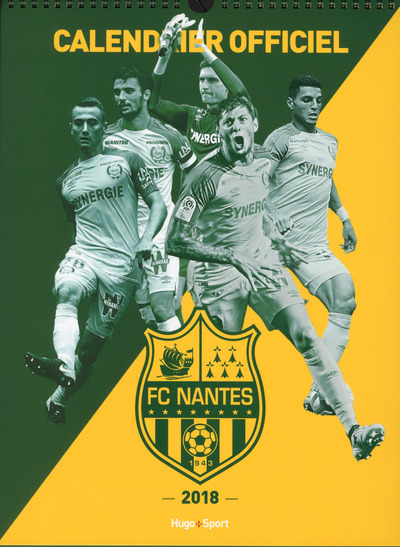 Carte Calendrier mural FC Nantes 2018 collegium