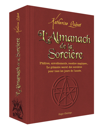 Kniha L'almanach de la sorcière Katherine Quenot