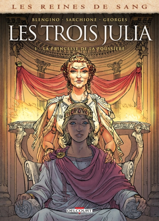 Kniha Les Reines de sang - Les trois Julia T01 